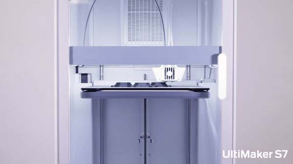 UltiMaker S7 3D Printing Process Gif