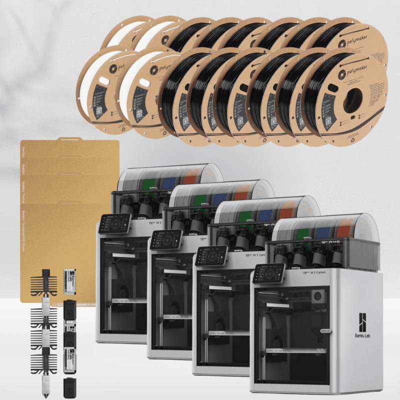 Bambu Lab X1-Carbon Combo x PolyMaker Bundle